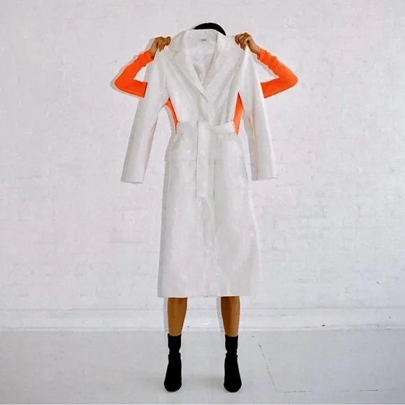 Comme Des Garçons Lab Cotton Twill Coat